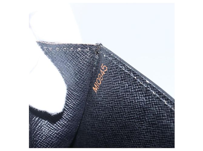 LOUIS VUITTON Epi Serie Dragonne Clutch Bag Nero M52612 LV Auth ti3606 - vista 12