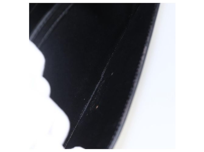 LOUIS VUITTON Epi Serie Dragonne Clutch Bag Nero M52612 LV Auth ti3606 - vista 22