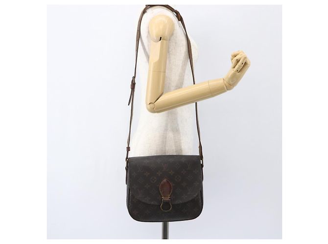 LOUIS VUITTON Borsa a Spalla Monogram Saint Cloud GM M51242 LV Auth 157349 Monogramma - vista 26
