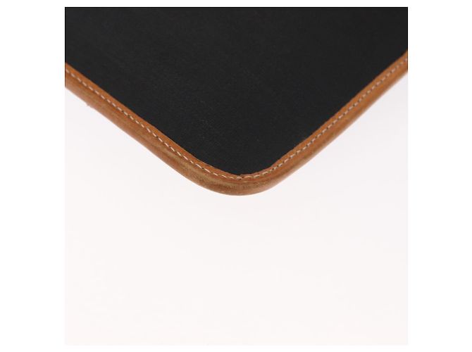 Borsa a spalla con catena Christian Dior in nylon e pelle nera dorata Auth bs32108 Nero D'oro - vista 11