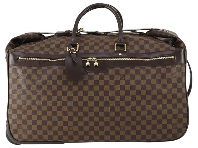 LOUIS VUITTON Damier Ebene Eall 60 Boston Bag N23203 LV Auth bs32032 - view 13