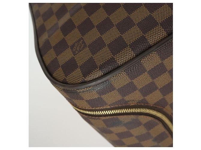 LOUIS VUITTON Damier Ebene Eall 60 Boston Bag N23203 LV Auth bs32032 - view 18