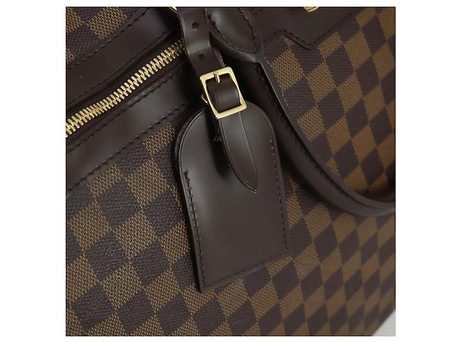 LOUIS VUITTON Damier Ebene Eall 60 Boston Bag N23203 LV Auth bs32032 - view 20