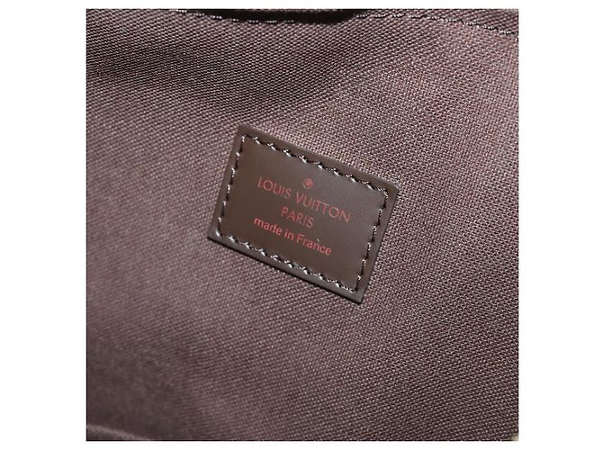 LOUIS VUITTON Damier Ebene Eall 60 Boston Bag N23203 LV Auth bs32032 - view 26