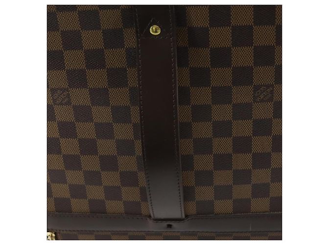 LOUIS VUITTON Damier Ebene Eall 60 Boston Bag N23203 LV Auth bs32032 - view 4