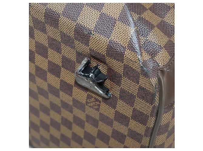 LOUIS VUITTON Damier Ebene Eall 60 Boston Bag N23203 LV Auth bs32032 - view 7