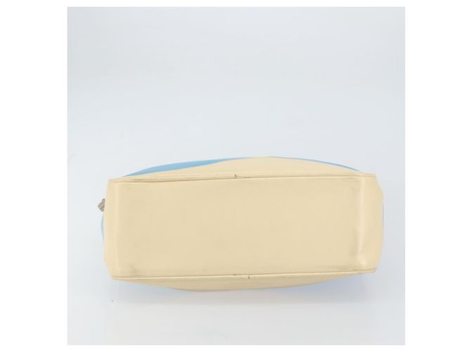 Borsa a mano Miu Miu in pelle blu argento Auth bs31862 - vista 5