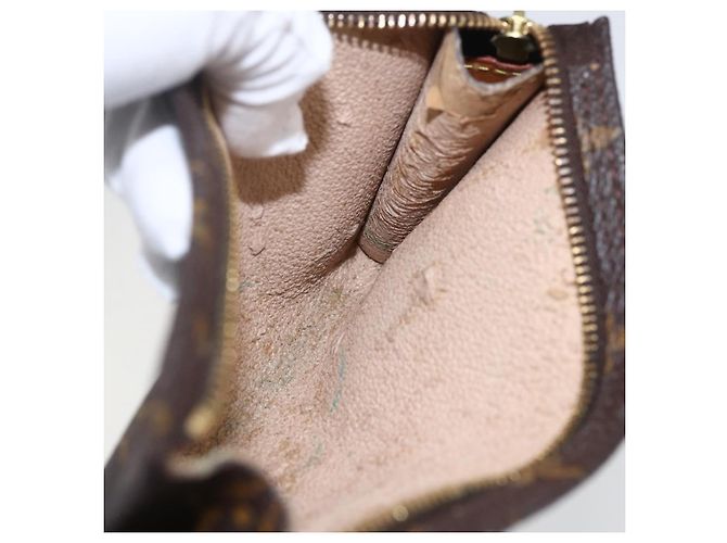 Bucket LOUIS VUITTON Monogramma Secchiello PM Pochette Accessorio LV Auth 158672 - vista 11