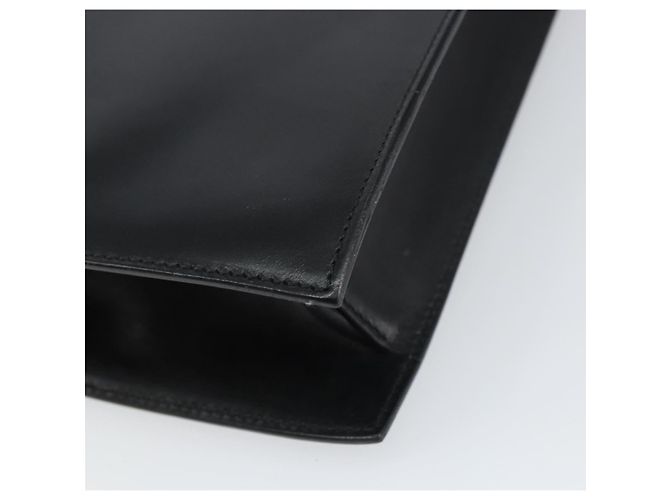 Borsa a Spalla in Pelle GUCCI outlet Nera Argento Auth bs32045 Nero - vista 14