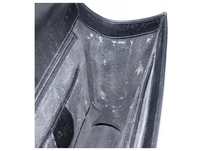 Borsa a Spalla in Pelle GUCCI outlet Nera Argento Auth bs32045 Nero - vista 19