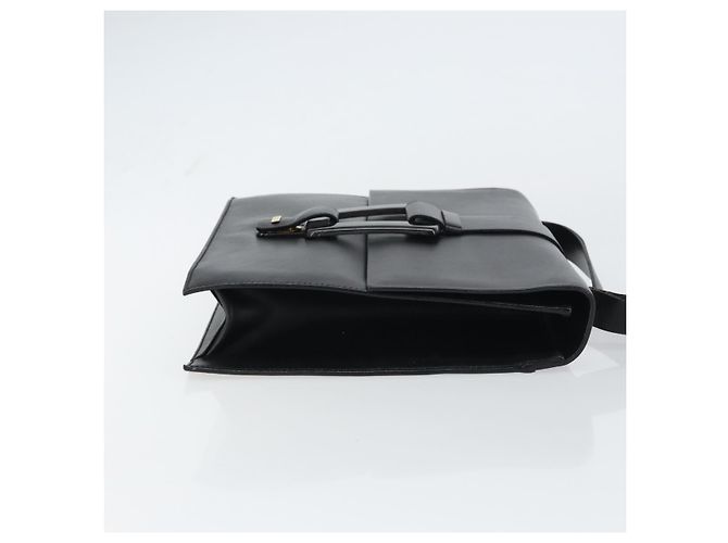 Borsa a Spalla in Pelle GUCCI outlet Nera Argento Auth bs32045 Nero - vista 4