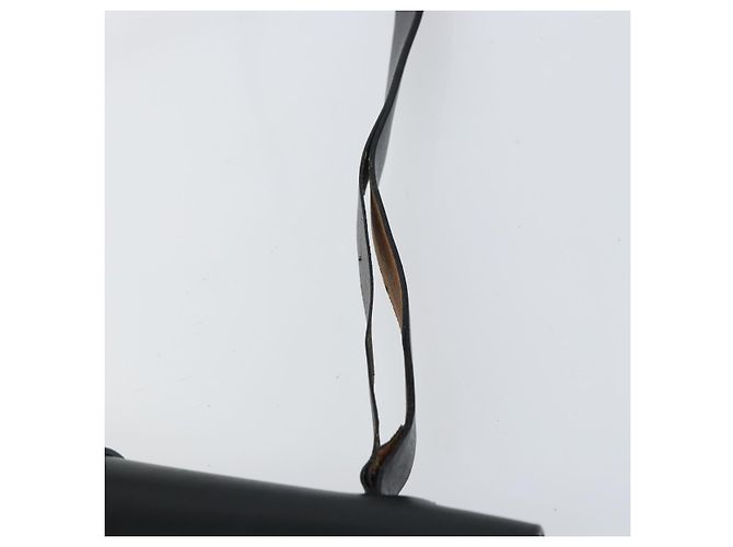 Borsa a Spalla in Pelle GUCCI outlet Nera Argento Auth bs32045 Nero - vista 9