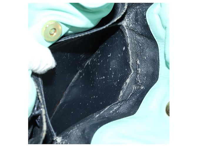 LOEWE Borsa a Spalla Anagram in Pelle Menta Auth ep12375 Verde - vista 23