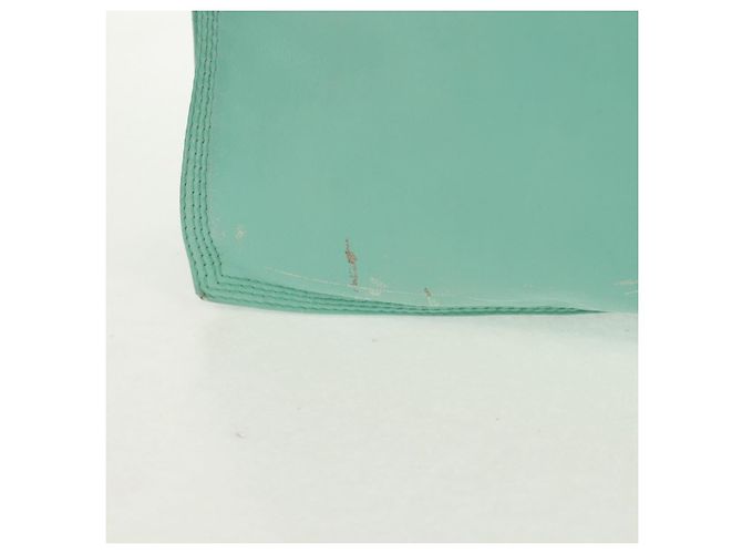 LOEWE Borsa a Spalla Anagram in Pelle Menta Auth ep12375 Verde - vista 3