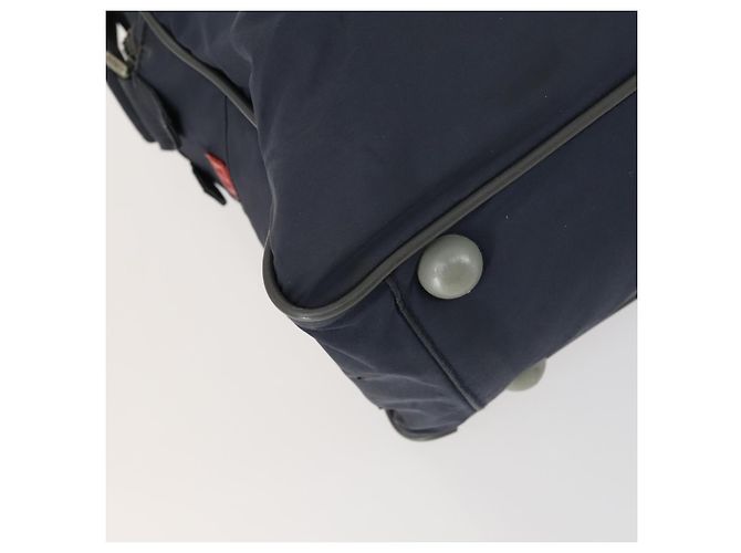 PRADA Sporttasche aus Nylon 2-Wege Marine Auth ka1096 Marineblau - Ansicht 17