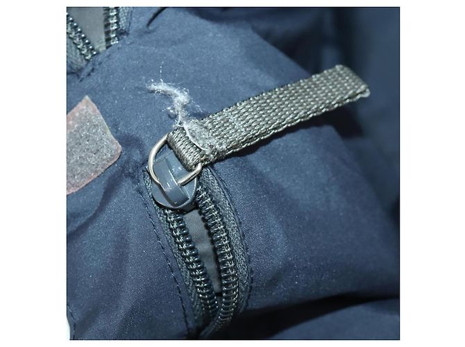PRADA Sporttasche aus Nylon 2-Wege Marine Auth ka1096 Marineblau - Ansicht 23