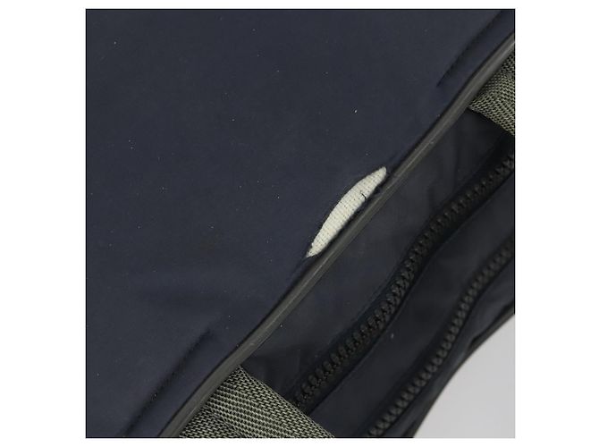 PRADA Sporttasche aus Nylon 2-Wege Marine Auth ka1096 Marineblau - Ansicht 8