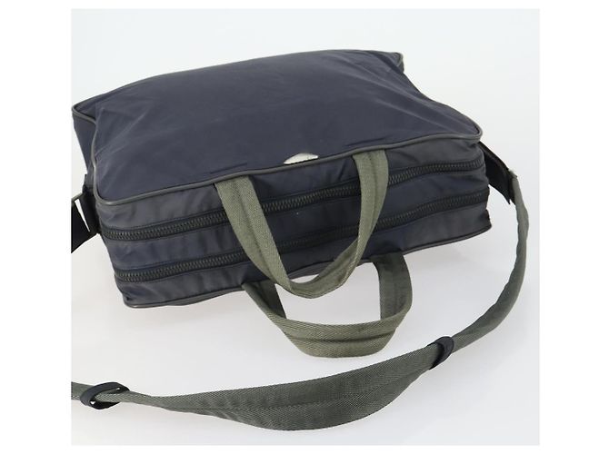 PRADA Sporttasche aus Nylon 2-Wege Marine Auth ka1096 Marineblau - Ansicht 9
