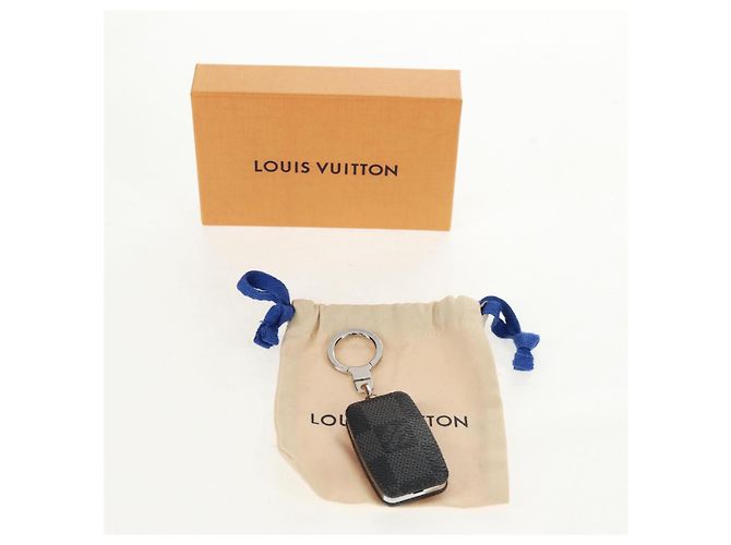 LOUIS VUITTON Portachiavi Astropill Damier Graphite M66123 LV Auth 159490M Damier ebene - vista 12