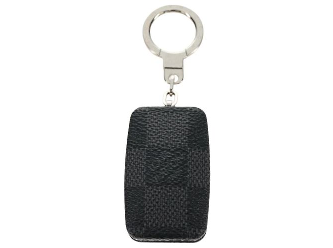 LOUIS VUITTON Portachiavi Astropill Damier Graphite M66123 LV Auth 159490M Damier ebene - vista 13