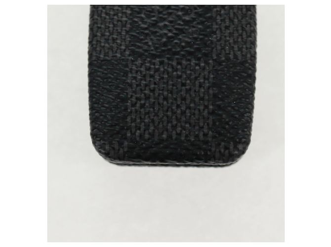 LOUIS VUITTON Portachiavi Astropill Damier Graphite M66123 LV Auth 159490M Damier ebene - vista 2