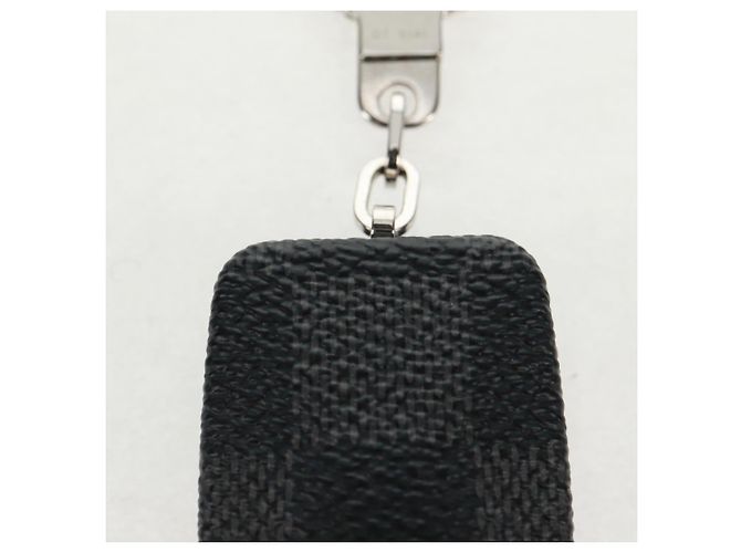 LOUIS VUITTON Portachiavi Astropill Damier Graphite M66123 LV Auth 159490M Damier ebene - vista 7