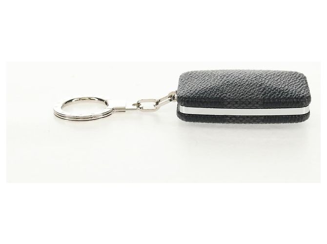 LOUIS VUITTON Portachiavi Astropill Damier Graphite M66123 LV Auth 159490M Damier ebene - vista 9