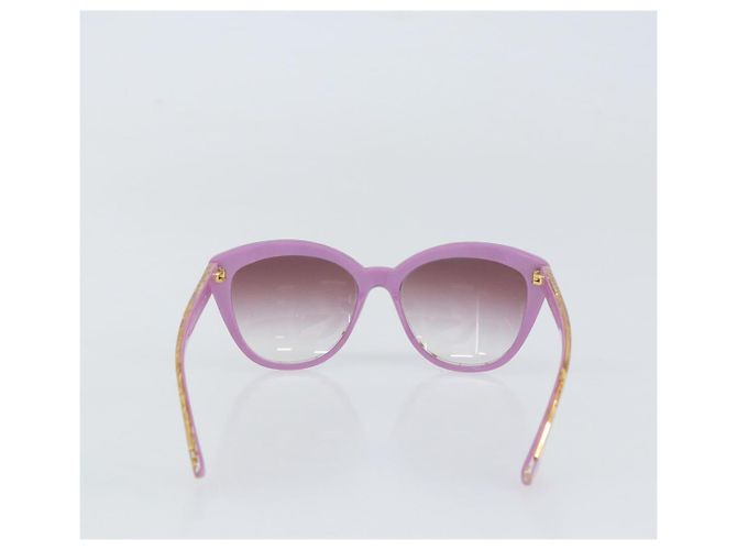Dolce & Gabbana Gafas de sol DOLCE&GABBANA de plástico Morado Auth BA9109V Púrpura - vista 3