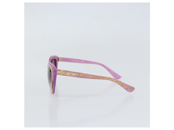 Dolce & Gabbana Gafas de sol DOLCE&GABBANA de plástico Morado Auth BA9109V Púrpura - vista 4