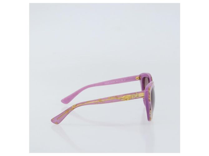 Dolce & Gabbana Gafas de sol DOLCE&GABBANA de plástico Morado Auth BA9109V Púrpura - vista 5