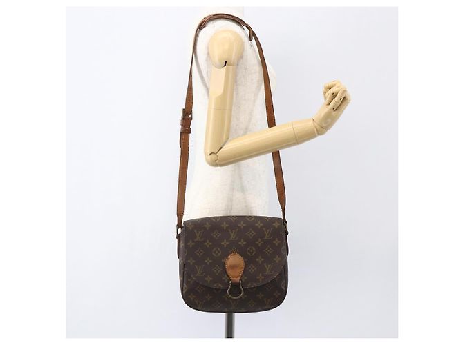LOUIS VUITTON Borsa a Spalla Monogram Saint Cloud GM M51242 LV Auth 157351 Monogramma - vista 27