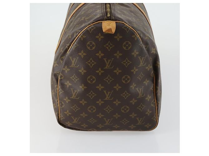 LOUIS VUITTON Borsa Boston Monogram Keepall 55 M41424 LV Auth ka1119 Monogramma - vista 3