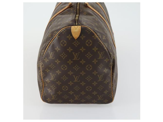 LOUIS VUITTON Borsa Boston Monogram Keepall 55 M41424 LV Auth ka1119 Monogramma - vista 4