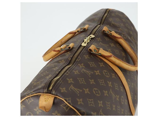 LOUIS VUITTON Borsa Boston Monogram Keepall 55 M41424 LV Auth ka1119 Monogramma - vista 6