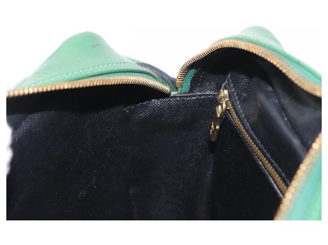 LOUIS VUITTON Borsa a Spalla Epi Trocadero 27 Verde M52314 LV Auth 157852 - vista 21