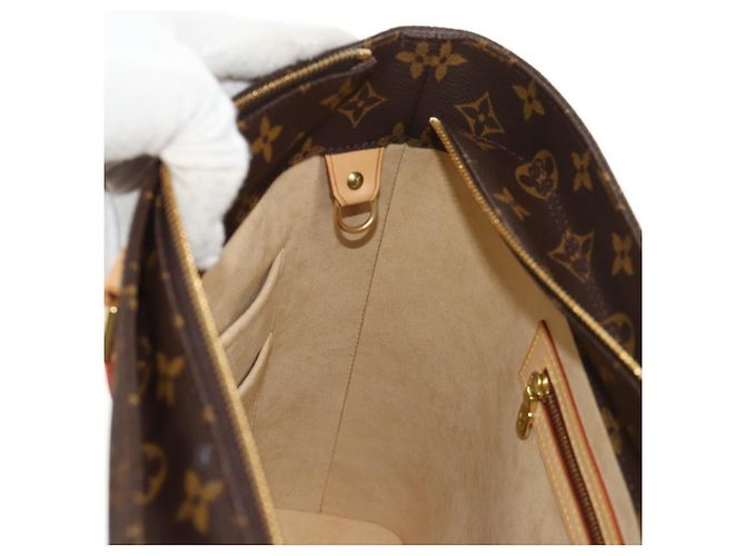 LOUIS VUITTON Borsa Tote Monogram Luco M51155 LV Auth 158002SV Monogramma - vista 21