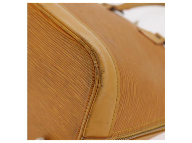 LOUIS VUITTON Borsa a Mano Epi Alma Gialla M52149 LV Auth 160665 Giallo - vista 16