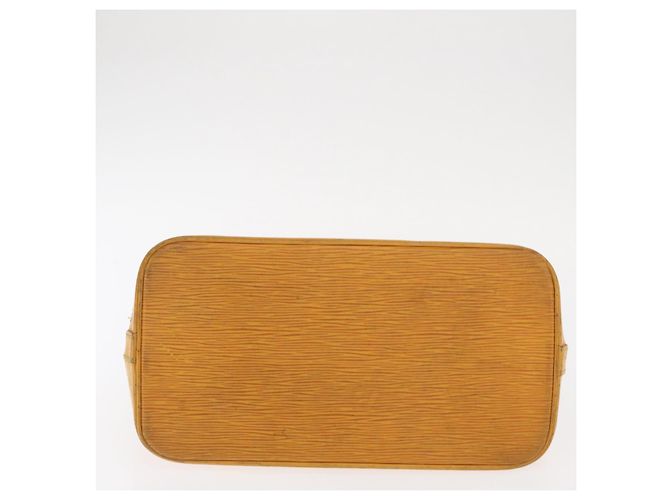LOUIS VUITTON Borsa a Mano Epi Alma Gialla M52149 LV Auth 160665 Giallo - vista 5
