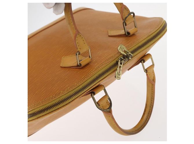 LOUIS VUITTON Borsa a Mano Epi Alma Gialla M52149 LV Auth 160665 Giallo - vista 6