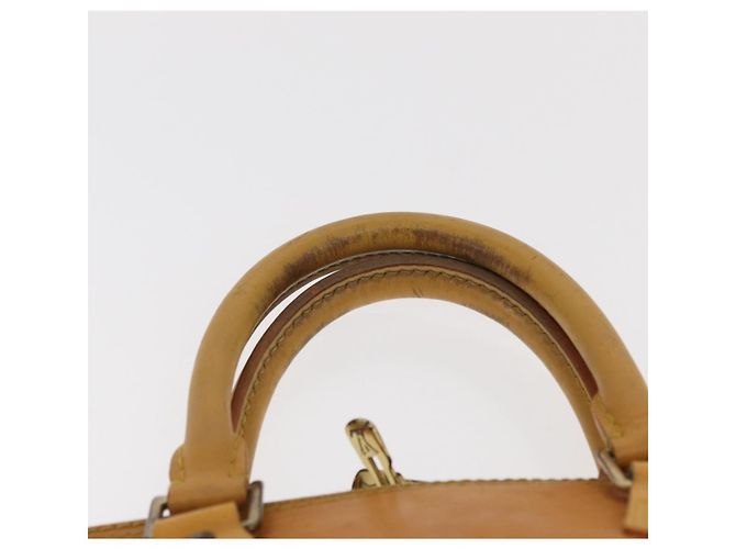 LOUIS VUITTON Borsa a Mano Epi Alma Gialla M52149 LV Auth 160665 Giallo - vista 8