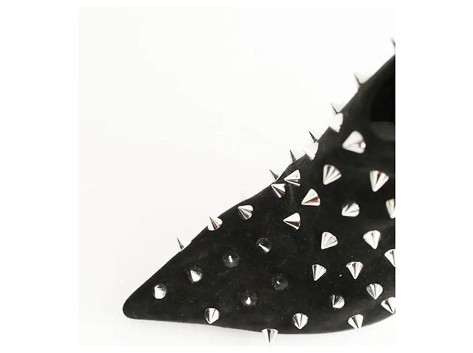 Balmain Botas de ante negro - vista 4
