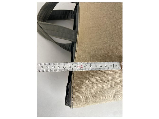 Comme Des Garcons Vintage Comme Des Garçons Tragetasche Schwarz Beige - Ansicht 12