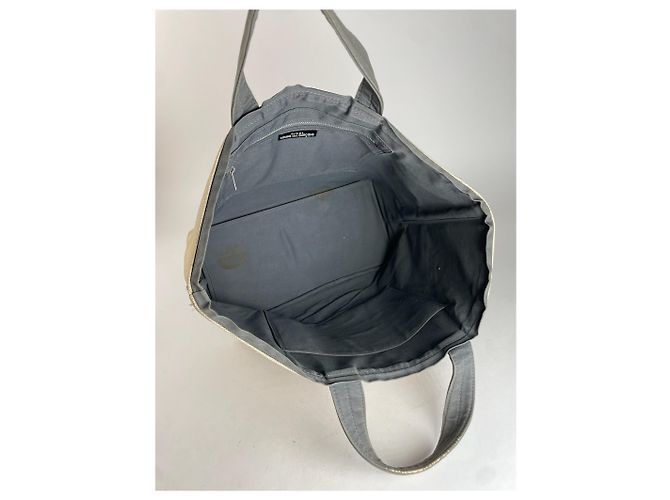 Comme Des Garcons Vintage Comme Des Garçons Tragetasche Schwarz Beige - Ansicht 5