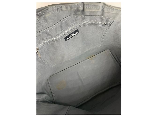 Comme Des Garcons Vintage Comme Des Garçons Tragetasche Schwarz Beige - Ansicht 7
