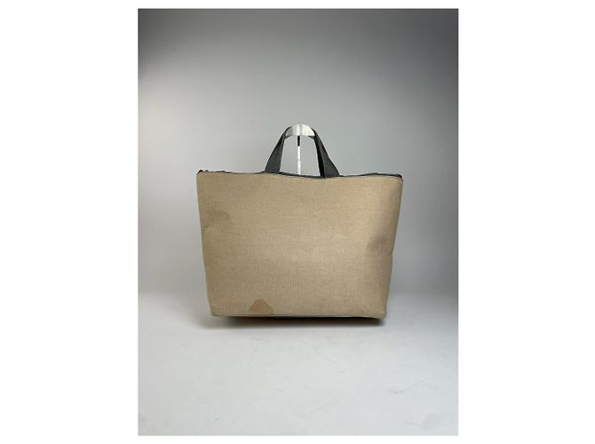 Comme Des Garcons Vintage Comme Des Garçons Tragetasche Schwarz Beige - Ansicht 8