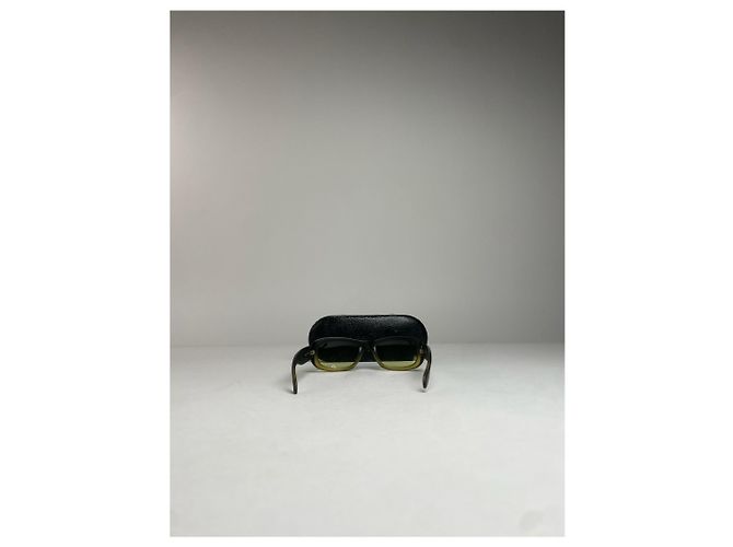Occhiali da sole vintage Fendi Roma verdi Blu - vista 2