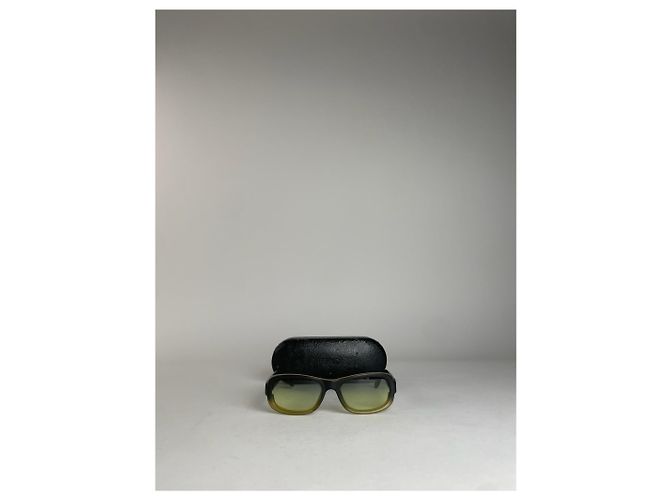 Occhiali da sole vintage Fendi Roma verdi Blu - vista 9