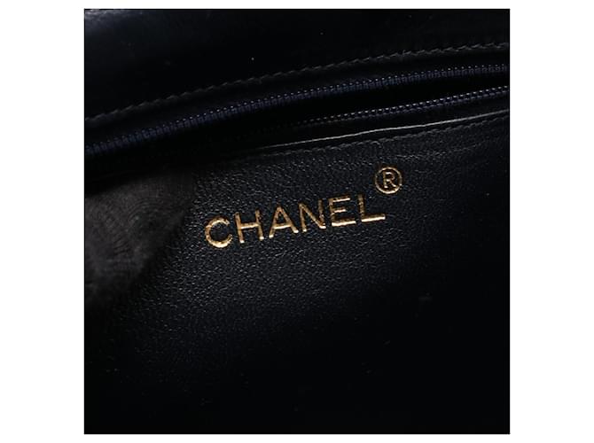 Borsa a Spalla Chanel Coco Mark Rosso Blu navy - vista 4
