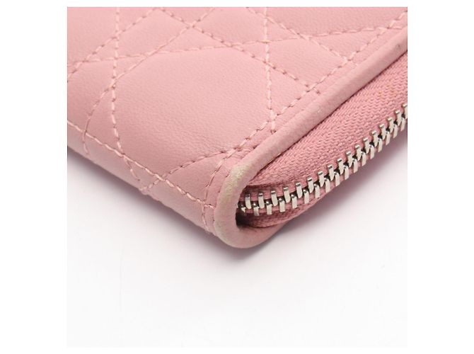 Piccola wallet rotonda Lady Cannage di Christian Dior - vista 8
