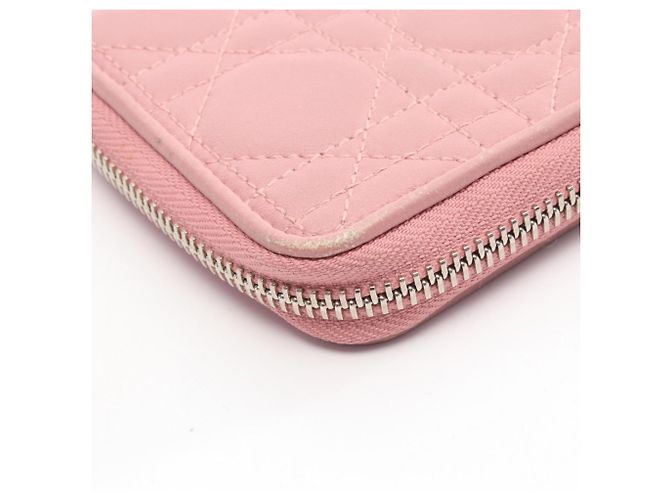 Piccola wallet rotonda Lady Cannage di Christian Dior - vista 9